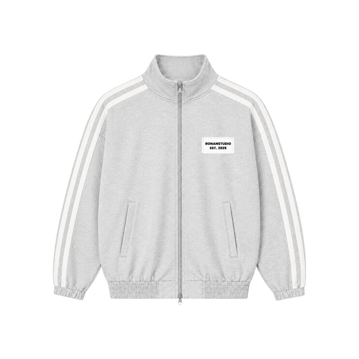 RS TRACK JACKET MELANGE GREY