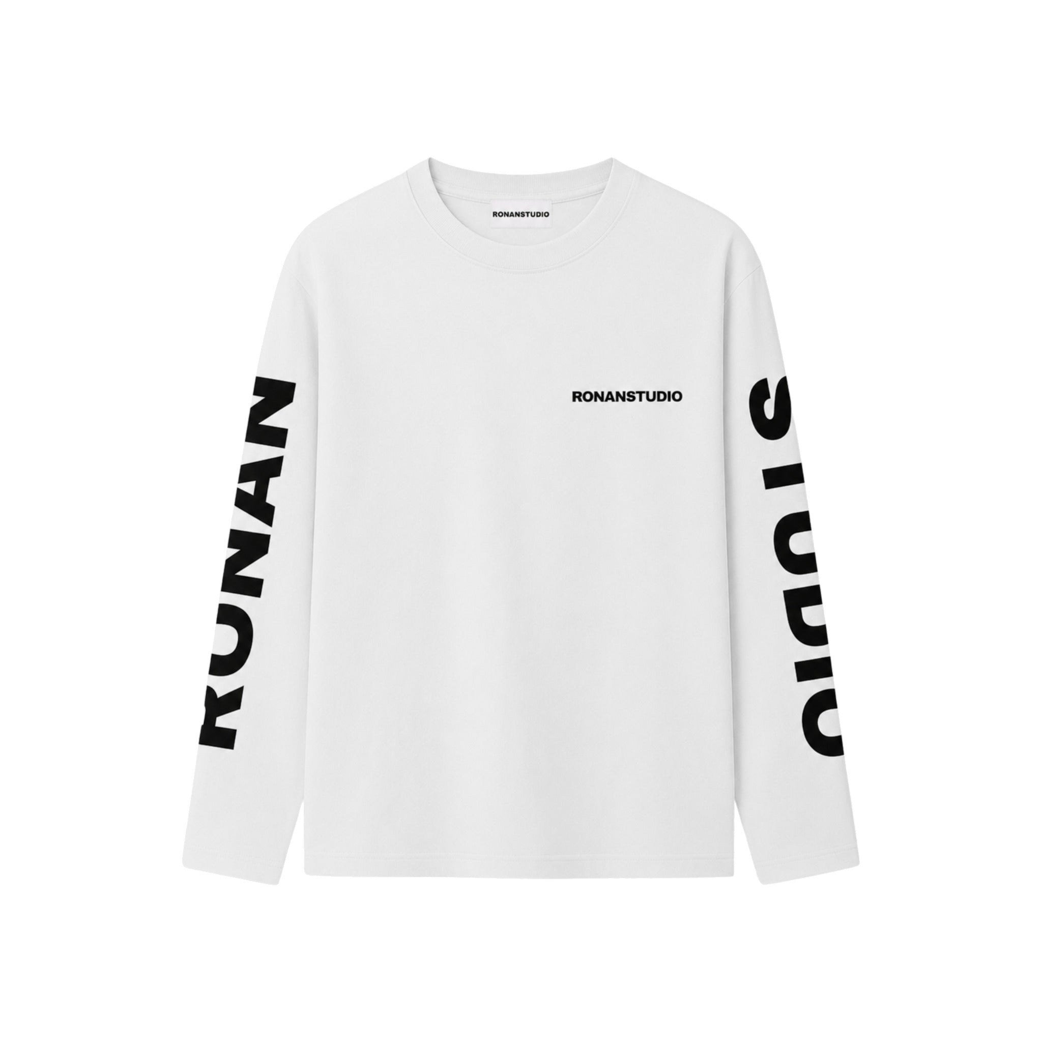 STUDIO WHITE OVERSIZED LONGSLEEVE