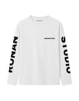 STUDIO WHITE OVERSIZED LONGSLEEVE