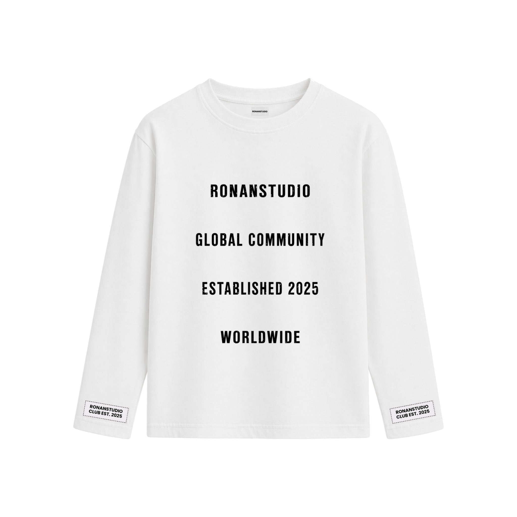 WORLDWIDE LONGSLEEVE WHITE
