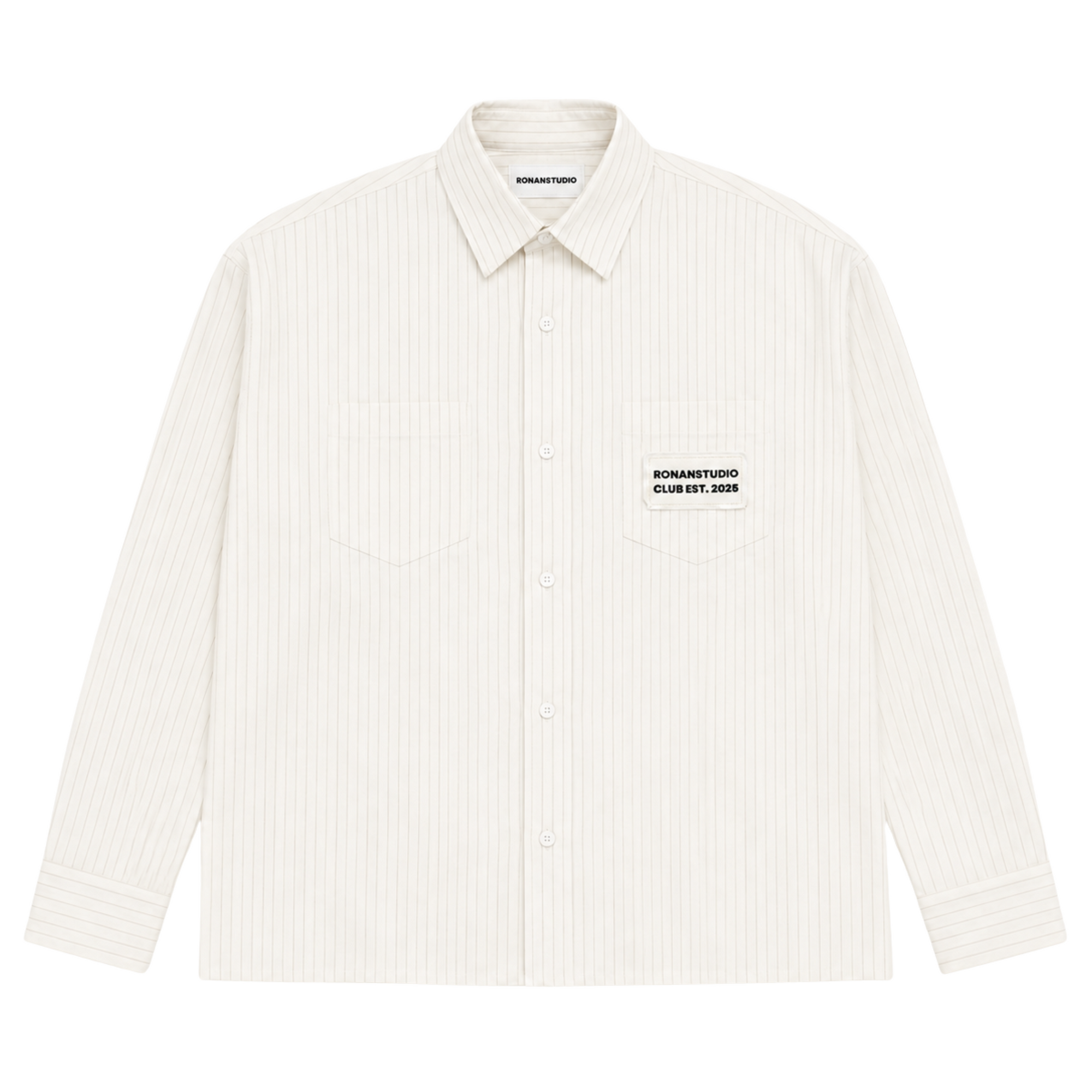 LABEL SHIRT WHITE