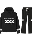 333 LABEL TRACKSUIT BLACK