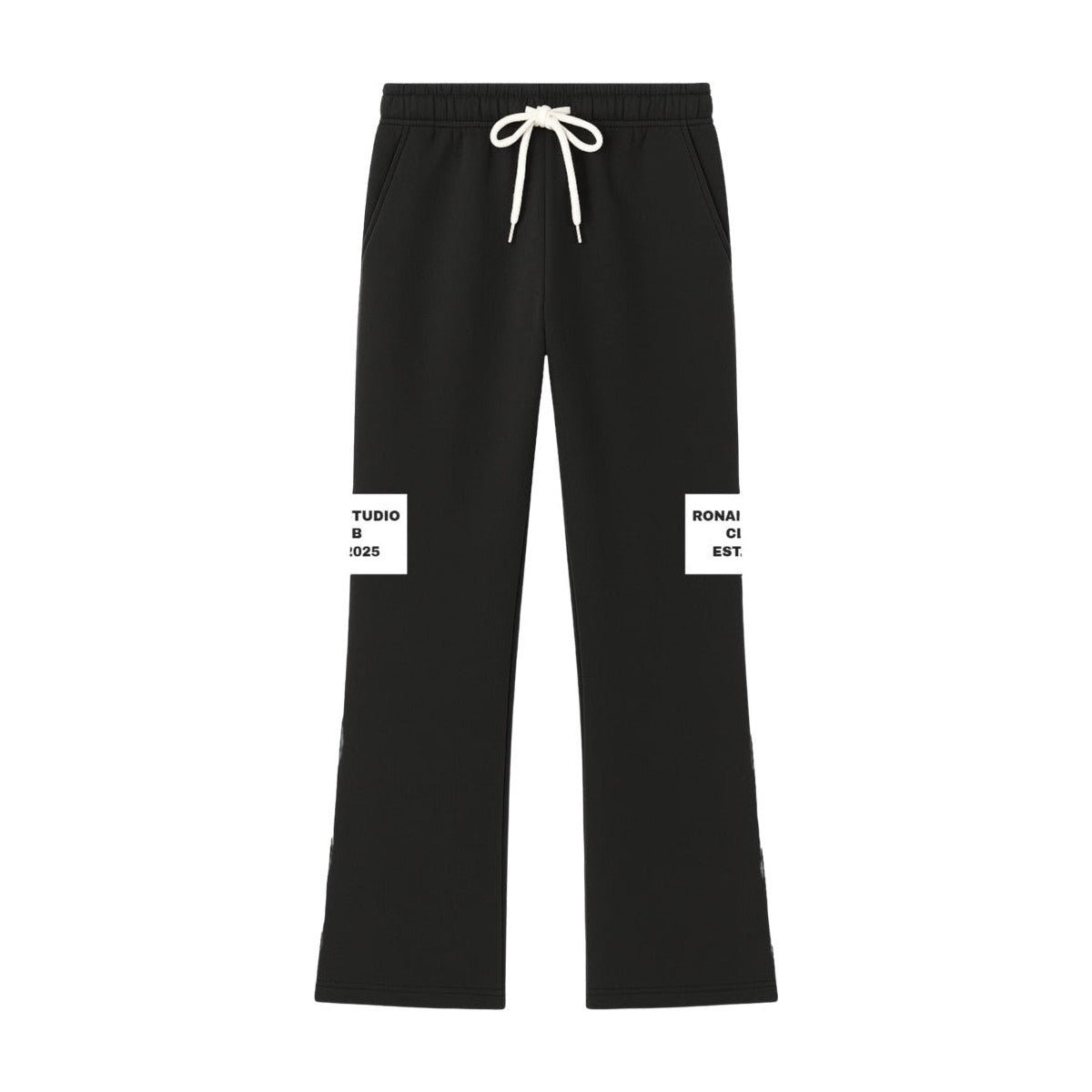 333 LABEL TRACKSUIT PANTS BLACK