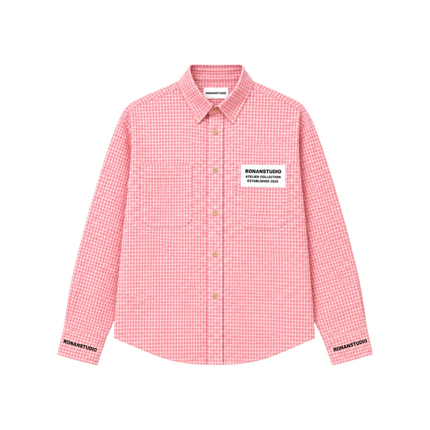 ATELIER FLANNEL SHIRT PINK