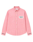 ATELIER FLANNEL SHIRT PINK