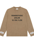 ATELIER LONGSLEEVE WASHED BROWN