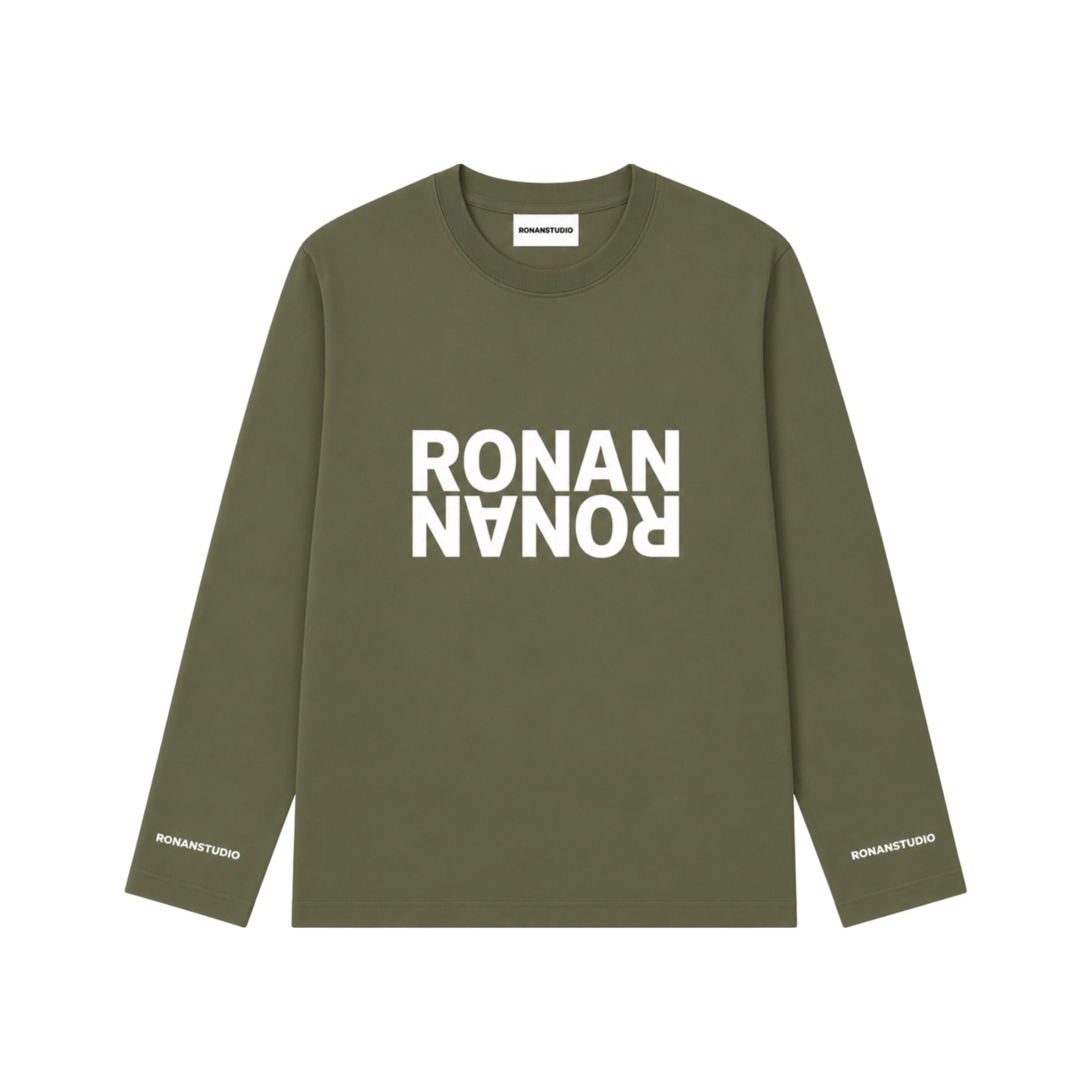CLUB OVERSIZED LONGSLEEVE OLIVE GREEN