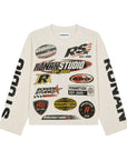 RACING WAFFLE LONGSLEEVE OFF SAND