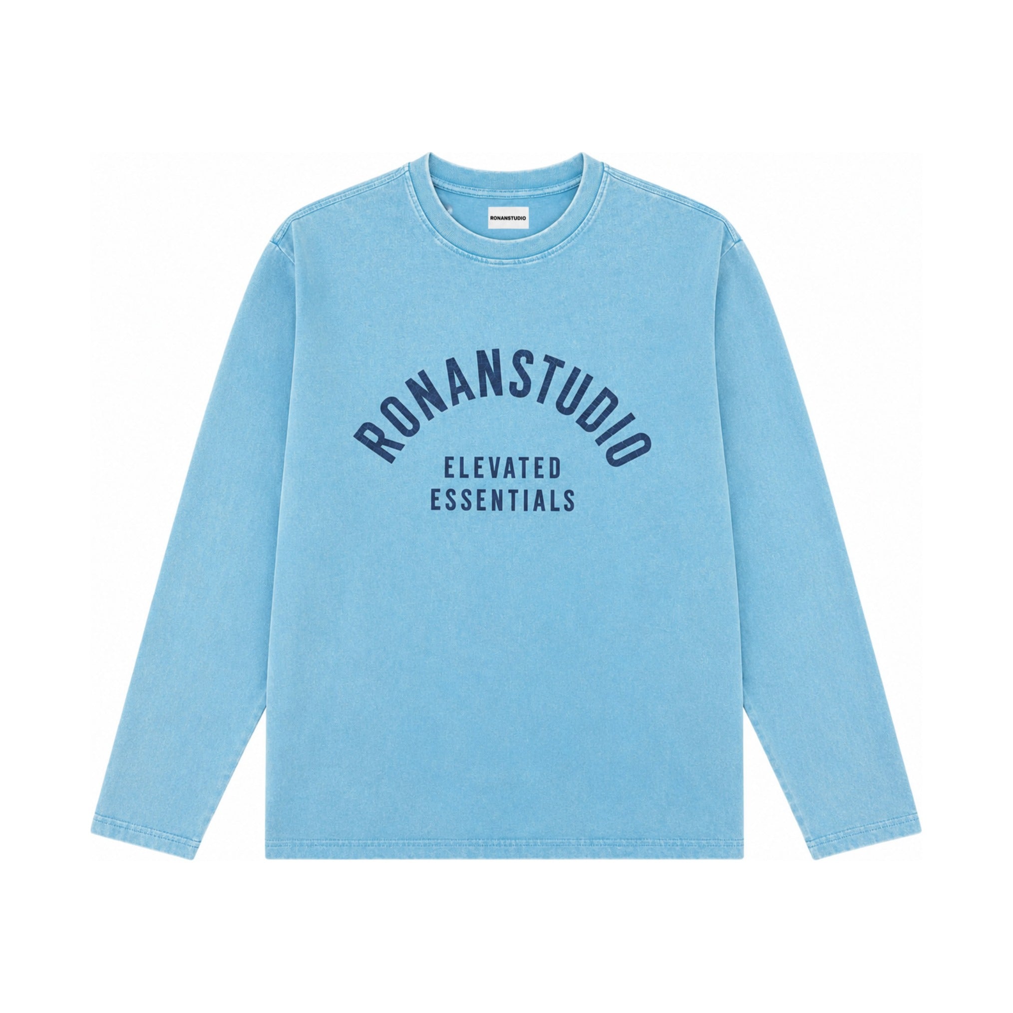 RONAN EE LONGSLEEVE WASHED BLUE