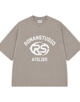 RONANSTUDIO ATELIER T-SHIRT WASHED GREY