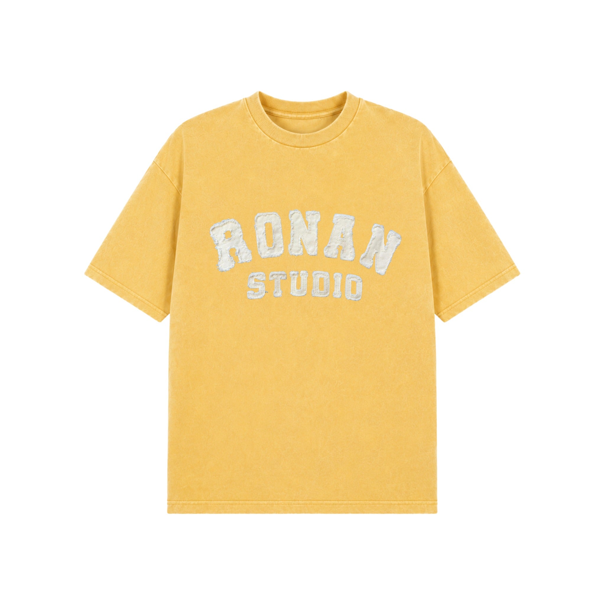 RS ATELIER T-SHIRT WASHED HONEY GOLD