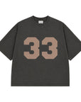 RS NO. 33 T-SHIRT WASHED BLACK