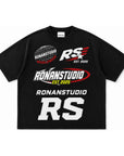 RS RACING T-SHIRT BLACK
