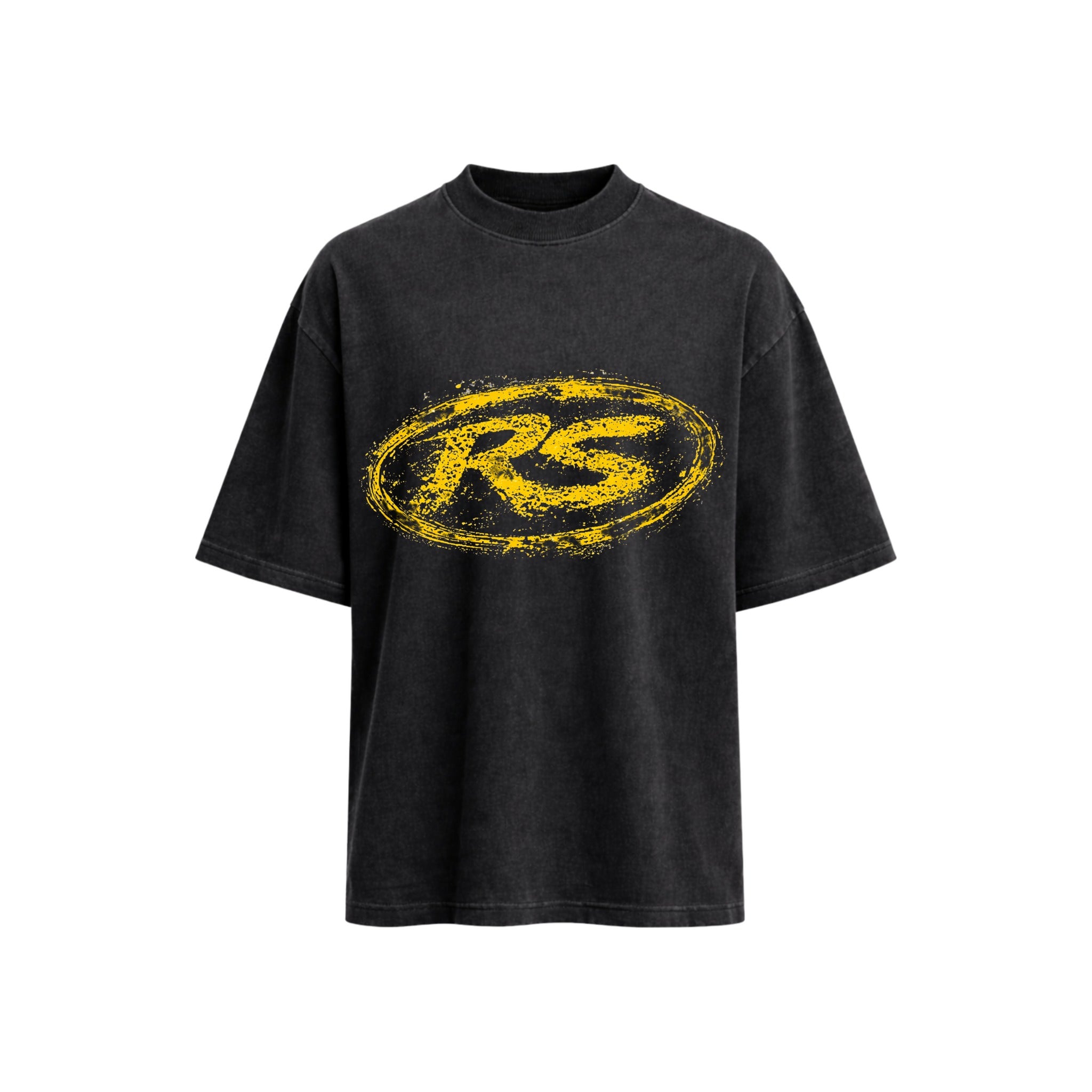 RS ATELIER T-SHIRT WASHED BLACK