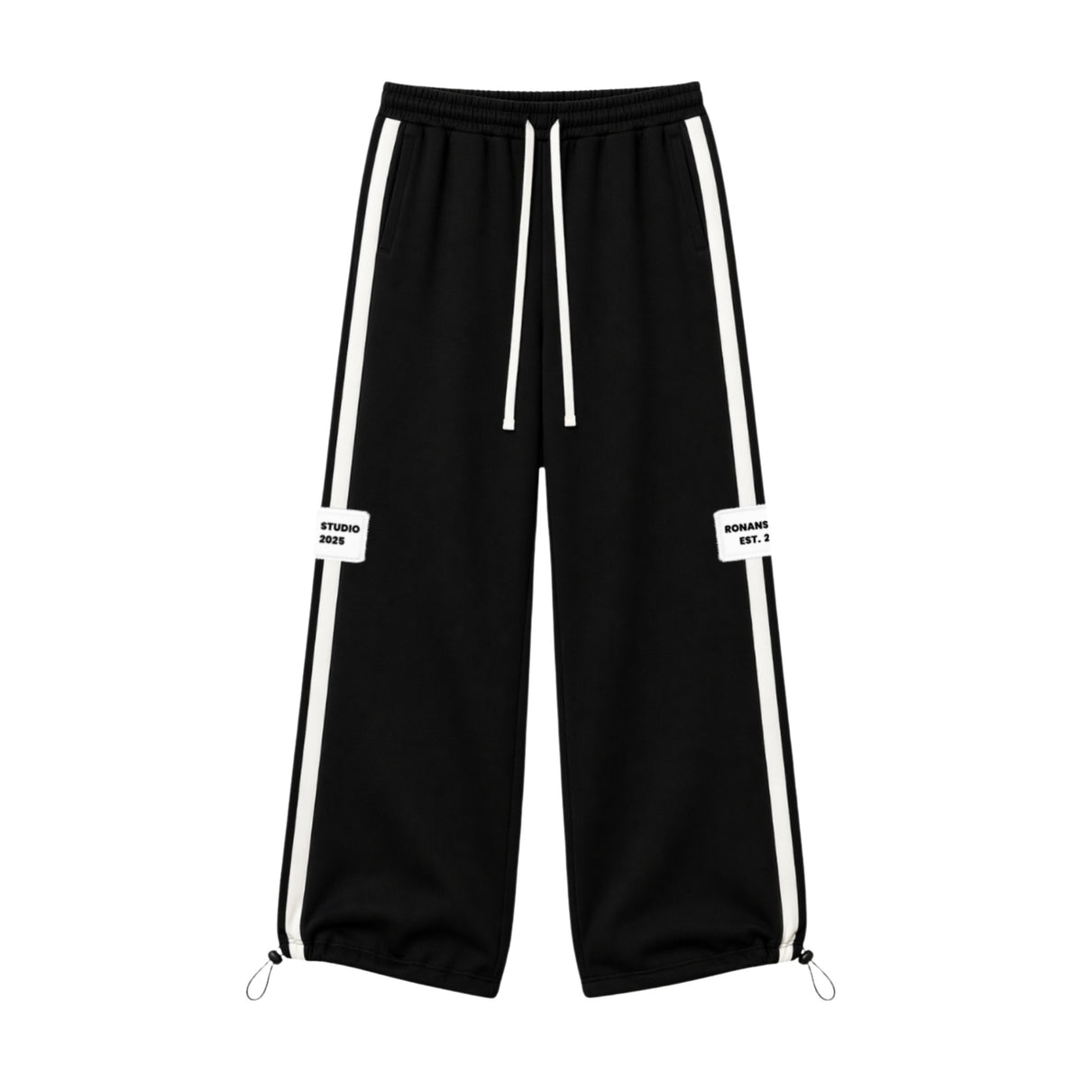 RS TRACK PANTS BLACK