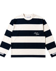 STRIPE LONGSLEEVE NAVY X WHITE