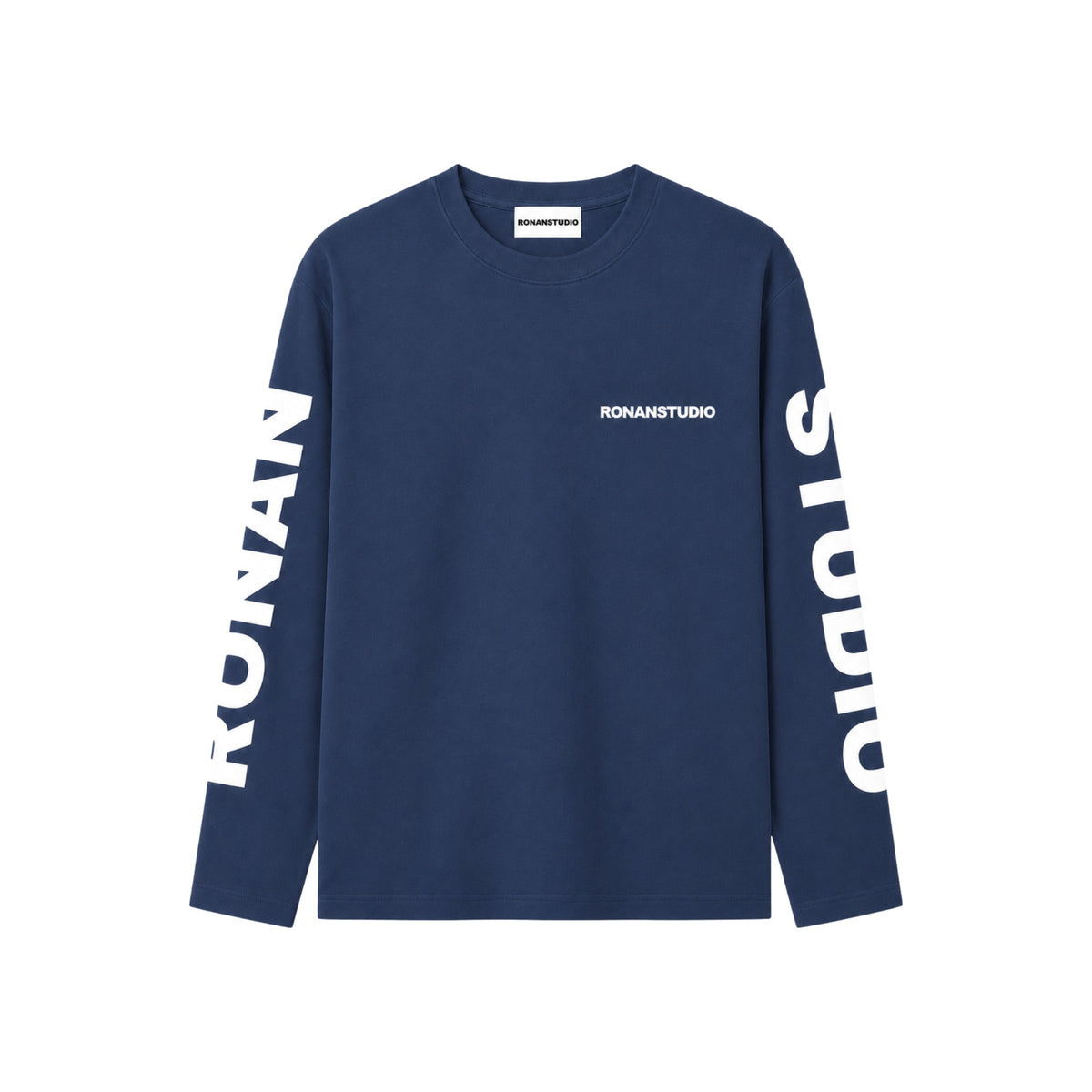 PRE-ORDER STUDIO NAVY OVERSIZED LONGSLEEVE