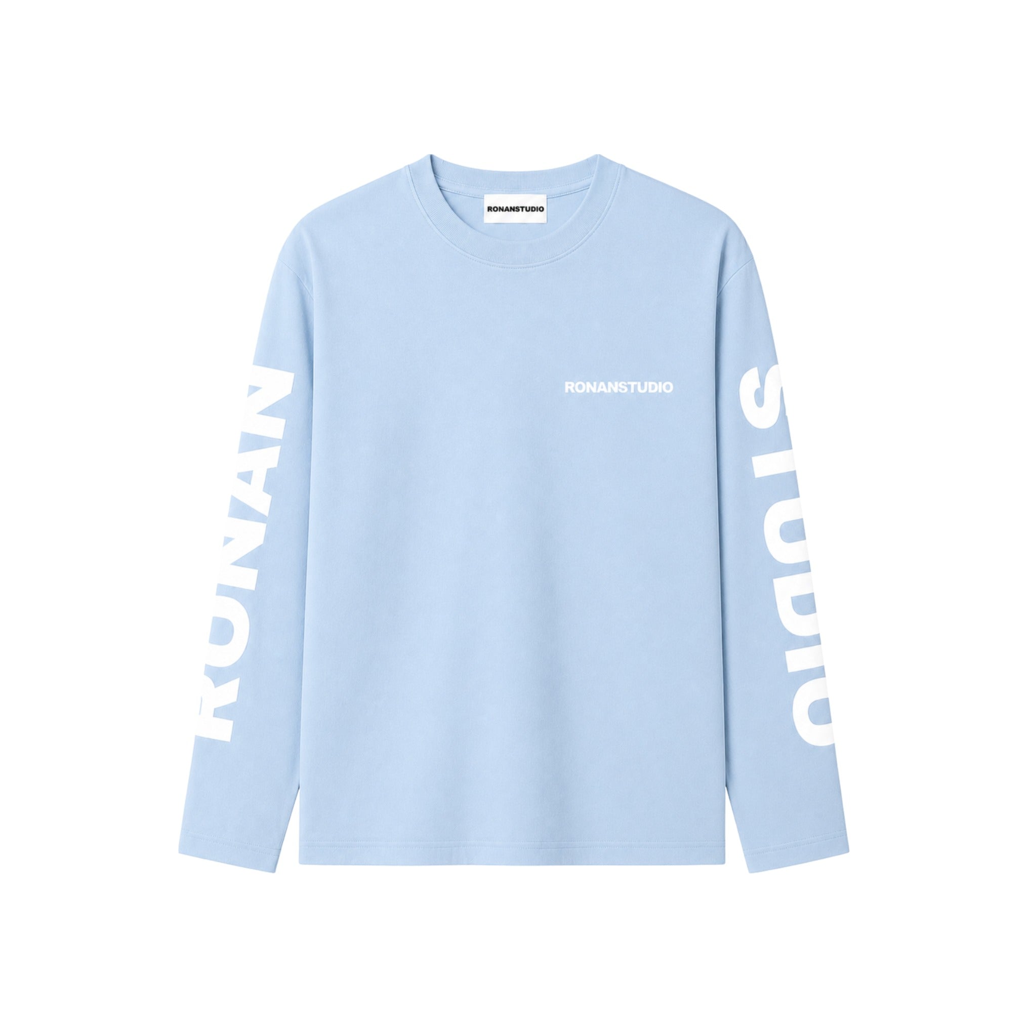 STUDIO BLUE OVERSIZED LONGSLEEVE