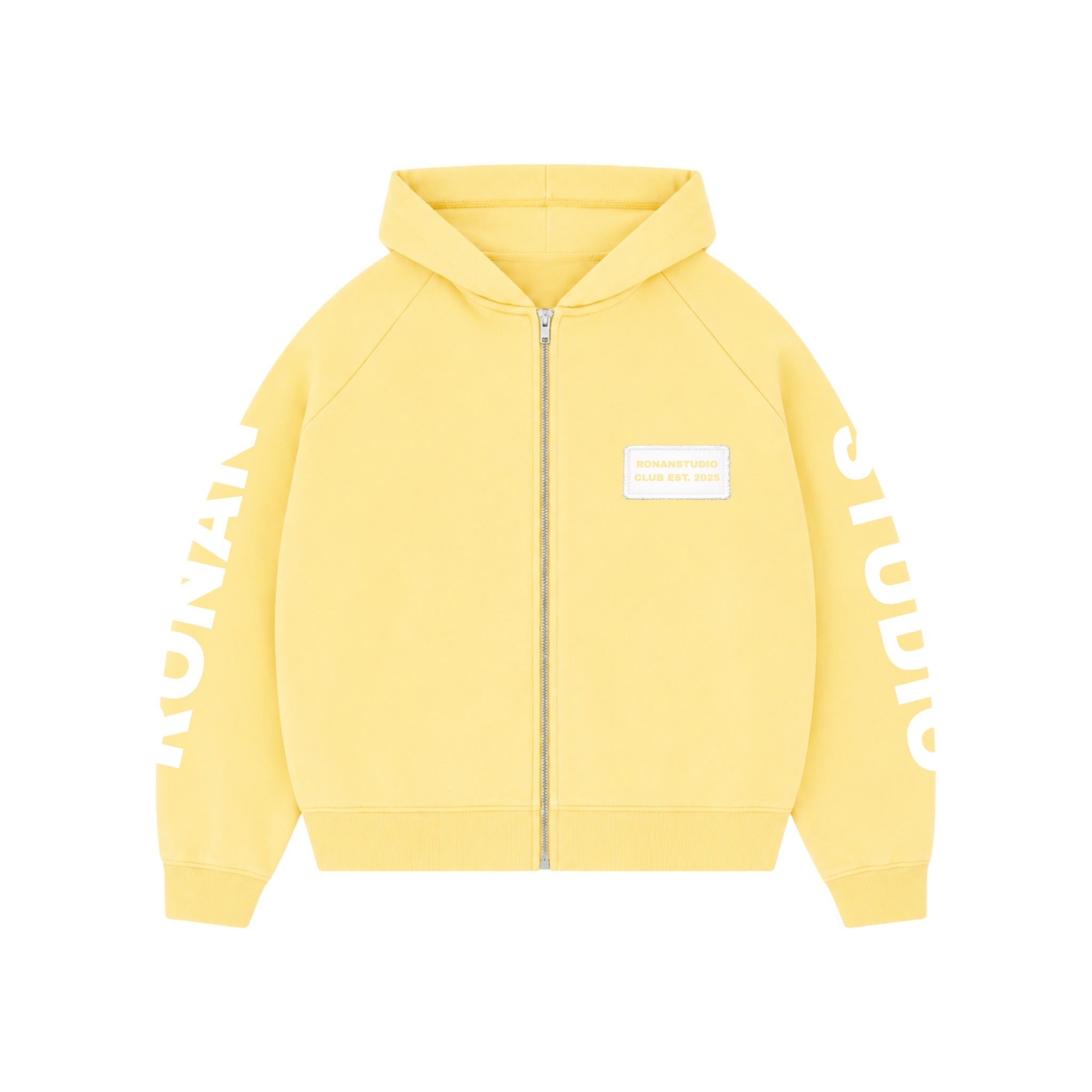 STUDIO ZIP UP BUTTER YELLOW