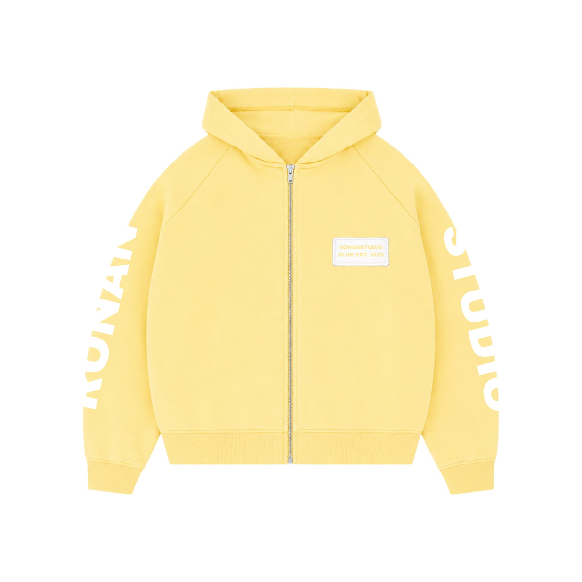 STUDIO ZIP UP BUTTER YELLOW