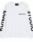 PRE-ORDER Studio white oversized longsleeve