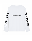 PRE-ORDER Studio white oversized longsleeve